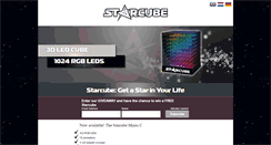 Desktop Screenshot of 3d-led-cube.com