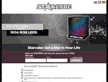 Tablet Screenshot of 3d-led-cube.com